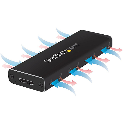 StarTech M.2 Ssd Enclosure For Sata Ssd - Usb 3.0 (SM2NGFFMBU33)