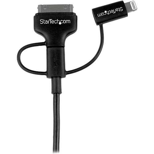 StarTech 1m Lightning/dock/micro Usb To Usb Cable (LTADUB1MB)