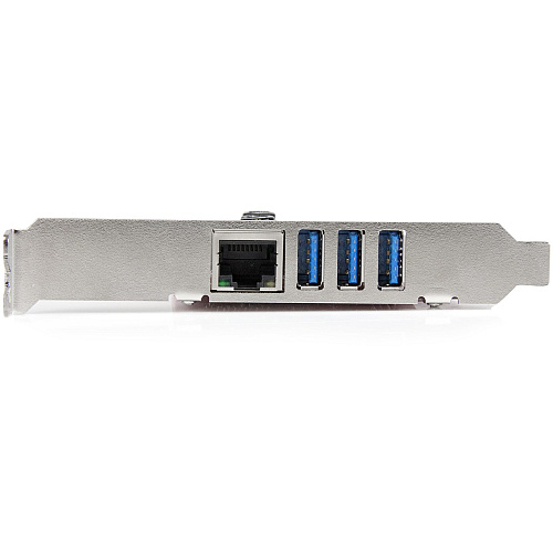 StarTech 3pt Pcie Usb 3.0 Card + Gigabit Ethernet (PEXUSB3S3GE)
