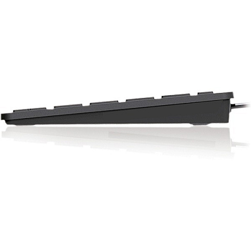 Adesso Slimtouch Mini Usb Keyboard W/ 2 Usb Hub (AKB510HB)