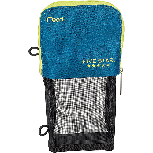 Acco Five Star Stand 'N Store Carrying Case (Pouch) Pencil, Accessories - Assorted Puncture Resistant - Fabric Body - 1 Each (50516)