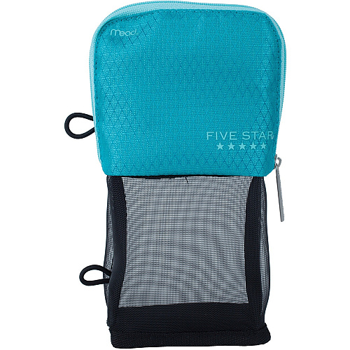 Acco Five Star Stand 'N Store Carrying Case (Pouch) Pencil, Accessories - Assorted Puncture Resistant - Fabric Body - 1 Each (50516)
