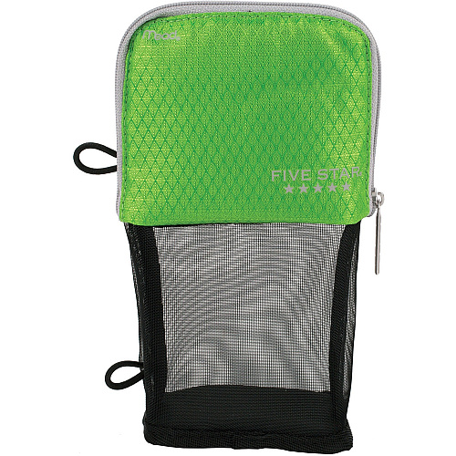 Acco Five Star Stand 'N Store Carrying Case (Pouch) Pencil, Accessories - Assorted Puncture Resistant - Fabric Body - 1 Each (50516)
