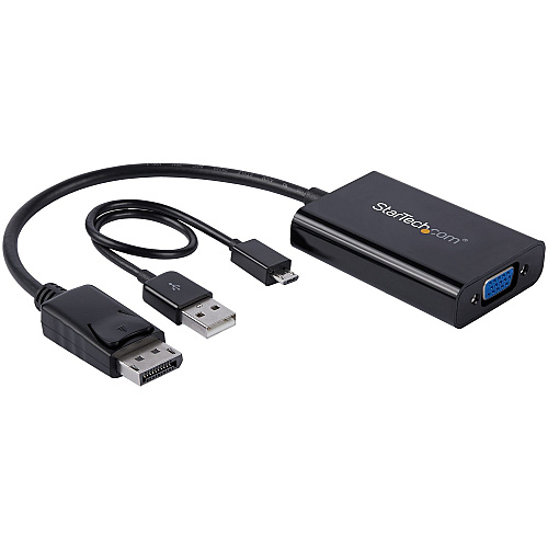 StarTech Displayport To Vga Adapter With Audio (DP2VGAA)