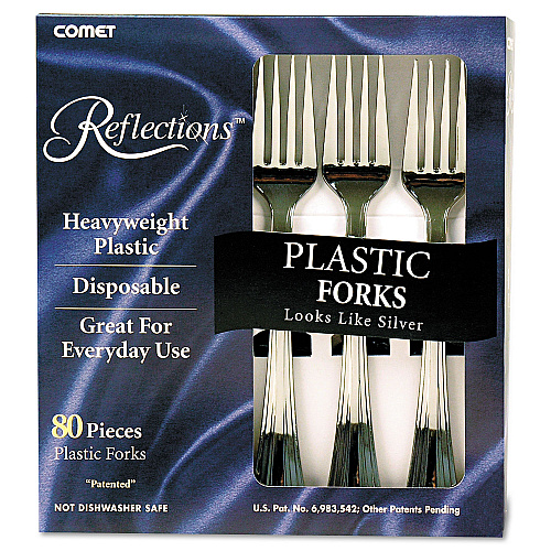 WNA 61080 Reflections Heavyweight Plastic Utensils