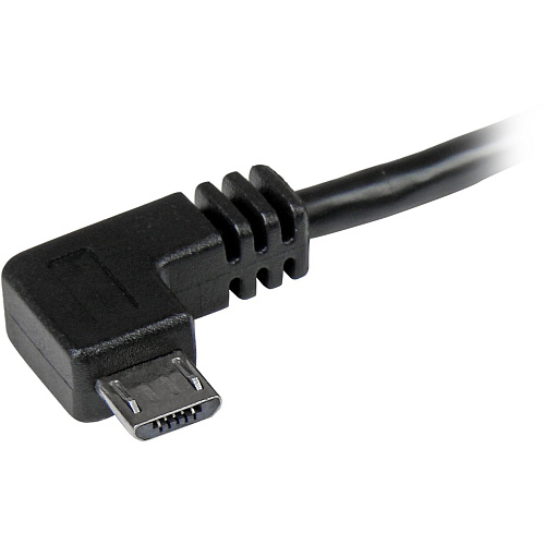 StarTech 1m 3 Ft Right Angle Micro-usb Cable (USB2AUB2RA1M)