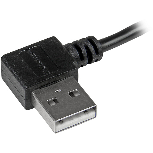 StarTech 1m 3 Ft Right Angle Micro-usb Cable (USB2AUB2RA1M)