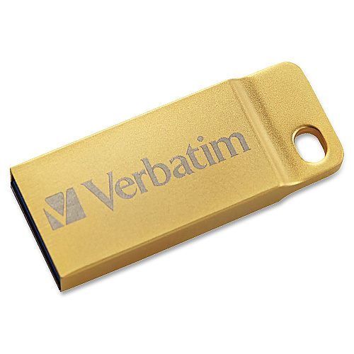 Verbatim 16gb Metal Executive Usb 3.0 Flash Drive (99104)