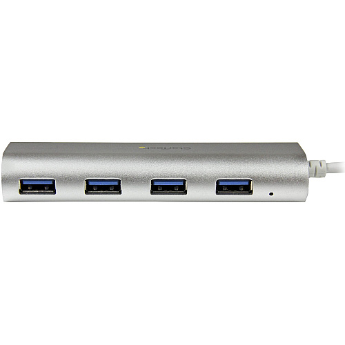 StarTech 4 Port Portable Usb 3.0 Hub - Aluminum (ST43004UA)