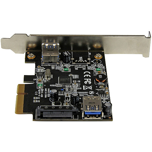 StarTech 2 Port Usb 3.1 10gbps Card 1x Ext 1x Int (PEXUSB311EI)