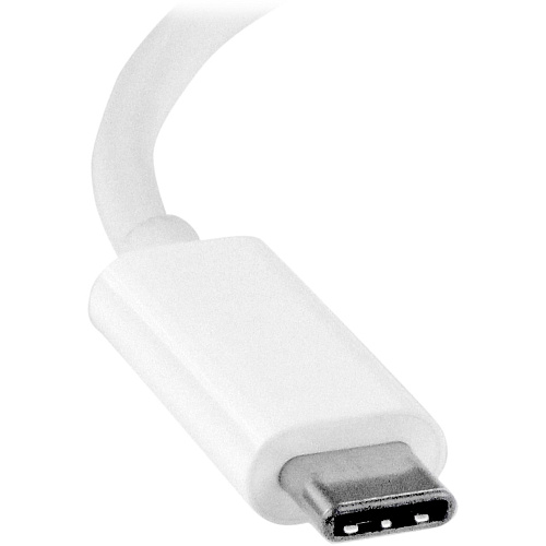 StarTech Usb-c To Dvi Adapter - 1920x1200 - White (CDP2DVIW)