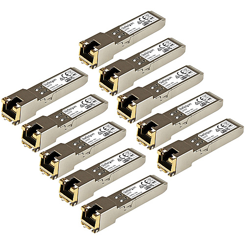 StarTech Cisco Glc-t Comp. Sfp - 1gbe (GLCT10PKST)