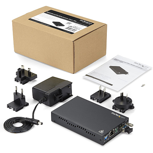StarTech Gbe Fiber Media Converter - Sm Lc 10 Km (ET91000SM10)