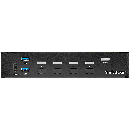 StarTech 4-port Displayport Kvm - Usb 3.0 - 4k (SV431DPU3A2)