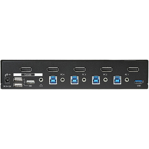 StarTech 4-port Displayport Kvm - Usb 3.0 - 4k (SV431DPU3A2)