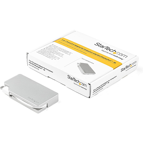 StarTech 3-in-1 Mdp To Vga, Dvi Or Hdmi Adapter (MDPVGDVHD4K)