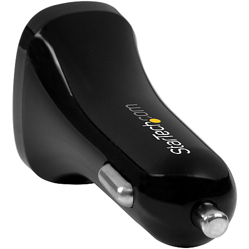 StarTech Dual Port Usb Car Charger - 24w / 4.8a (USB2PCARBKS)