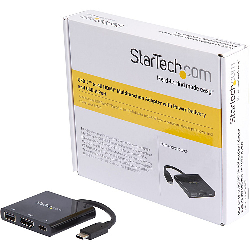StarTech Multiport Adapter - Usb C Hdmi - 60w Pd (CDP2HDUACP)