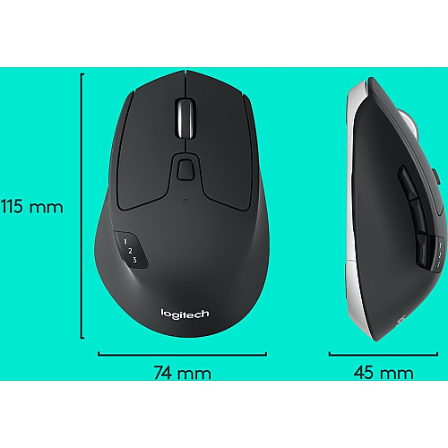 Logitech M720 Triathlon Multi-device (blk) (910004790)