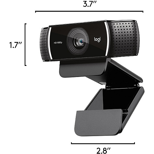 Logitech C922 Pro Stream Webcam W Tripod (960001087)