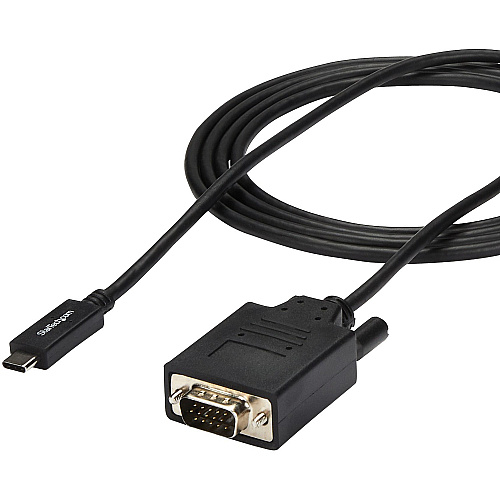 StarTech 6ft Usb C To Vga Cable Video Adapter (CDP2VGAMM2MB)