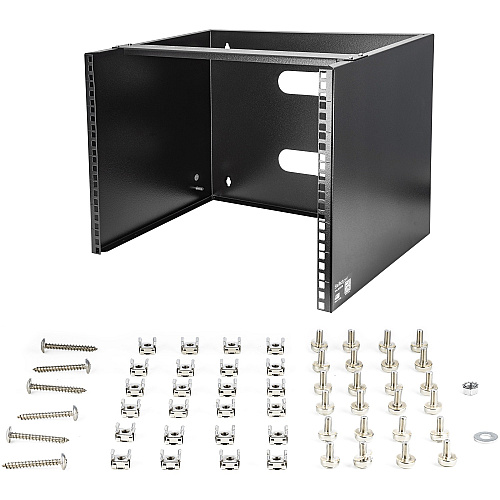 StarTech 8u Wall Mount Rack (19in) - 14in Deep (WALLMOUNT8)