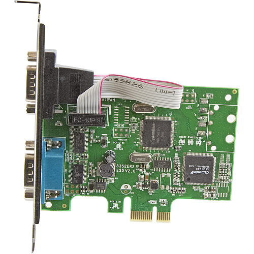 StarTech Serial Card - 2-port Pcie - 16c1050 Uart (PEX2S1050)