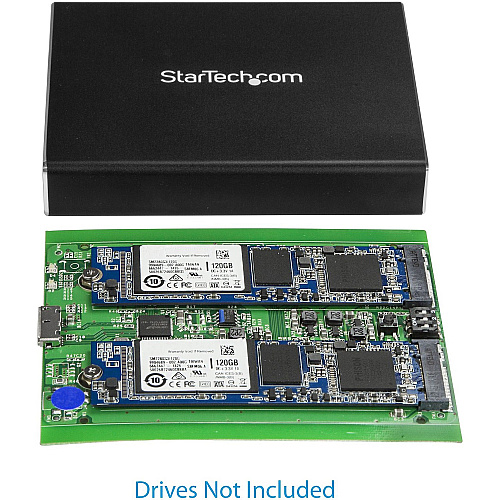 StarTech Enclosure, Dual M.2 - Usb 3.1 - Raid (SM22BU31C3R)