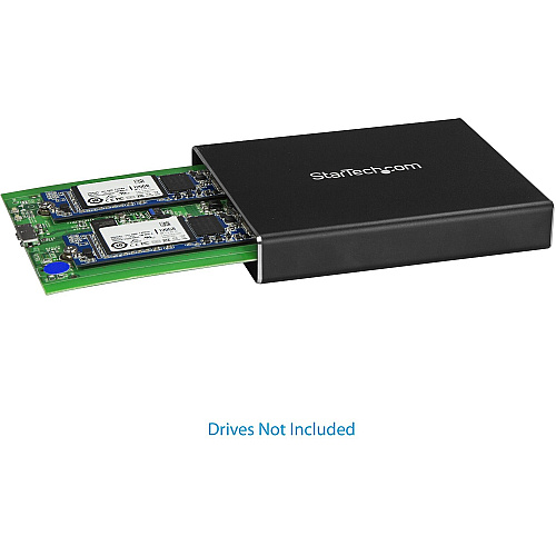 StarTech Enclosure, Dual M.2 - Usb 3.1 - Raid (SM22BU31C3R)