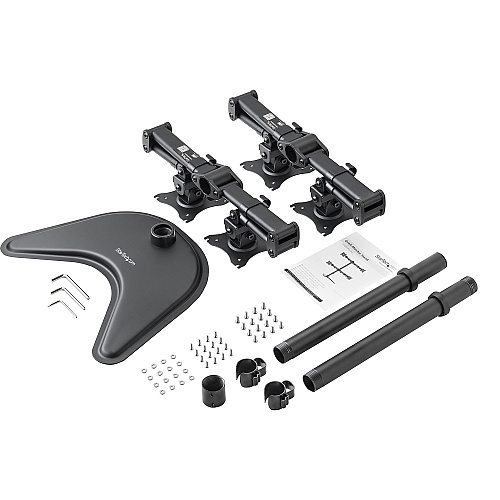 StarTech Quad Monitor Stand - Heavy Duty Steel (ARMBARQUAD)