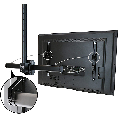 StarTech Ceiling Mount For Tv - 1.8' To 3' Pole (FPCEILPTBSP)
