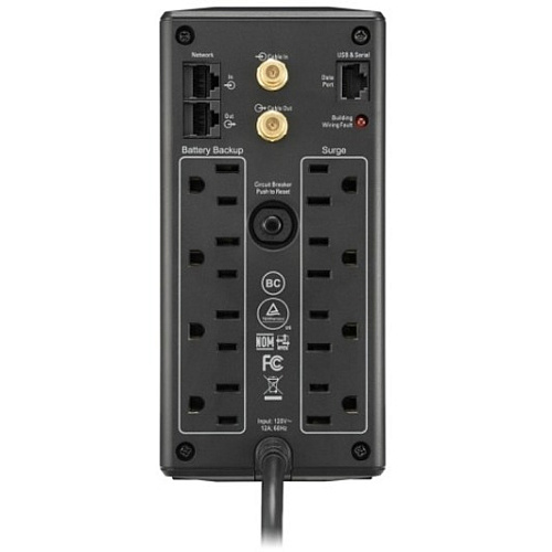 APC Back Ups Pro Bx 850va, 8 Outlets, Avr, Lcd Interface (BX850M)