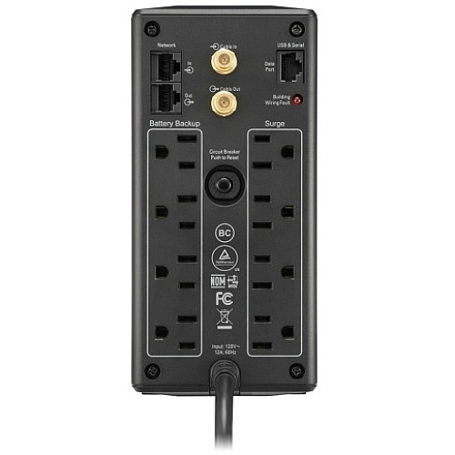 APC Back Ups Pro Bx 850va, 8 Outlets, Avr, Lcd Interface (BX850M)
