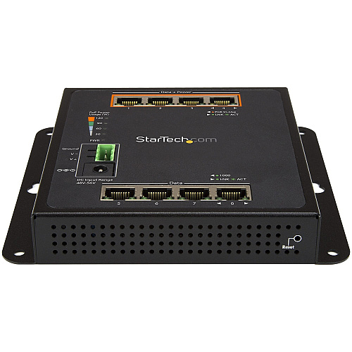 StarTech Industrial 8 Port Gigabit Poe Switch 30w (IES81GPOEW)