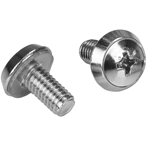 StarTech M6 Rack Screws And Cage Nuts - 20 Pack (CABSCRWM620)