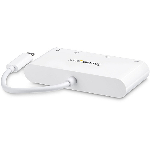 StarTech Usb C Multiport Adapter Dvi-d/pd/gbe/usb (DKT30CDVPD)