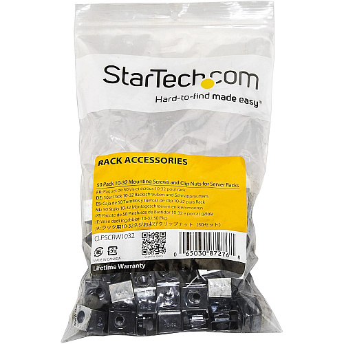 StarTech Rack Screws And Clip Nuts 10-32 (CLPSCRW1032)