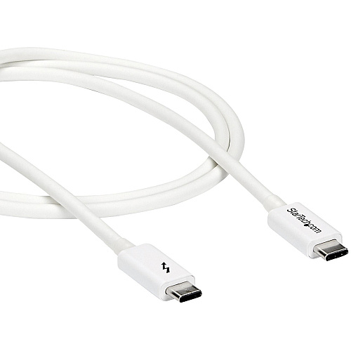 StarTech Thunderbolt 3 Cable 1m 20gbps White (TBLT3MM1MW)
