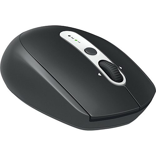 Logitech M585 Multi-Device Multi-Tasking Mouse Optical - Wireless - Bluetooth/Radio Frequency - Graphite - USB - 1000 dpi - Tilt Wheel - 5 Button(s) (910005012)
