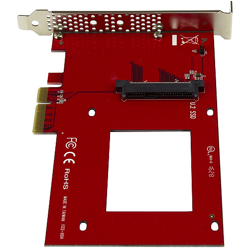 StarTech Adapter, U.2 To Pcie - 2.5" U.2 Nvme Ssd (PEX4SFF8639)