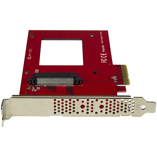 StarTech Adapter, U.2 To Pcie - 2.5" U.2 Nvme Ssd (PEX4SFF8639)