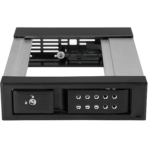 StarTech Hot Swap Bay - 5.25 Bay To 3.5" Sata/sas (HSB1SATSASBA)