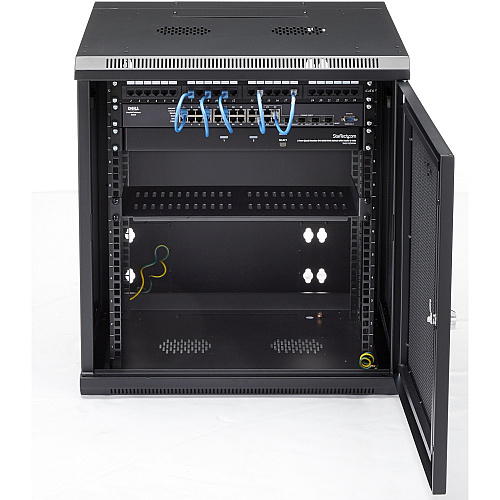 StarTech 12u Wall Mount Network Cabinet 20in Deep (RK1224WALHM)