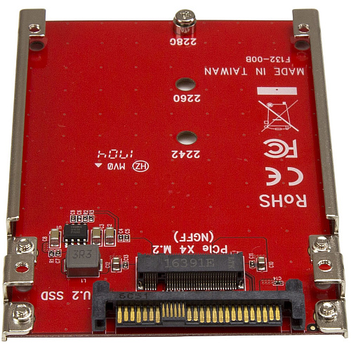 StarTech Adapter, M.2 To U.2 - M.2 Pcie Nvme Ssds (U2M2E125)