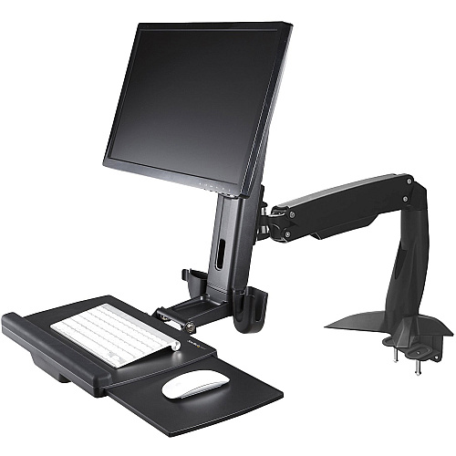 StarTech Sit Stand Monitor Arm 34in - Desk Mount (ARMSTSCP1)