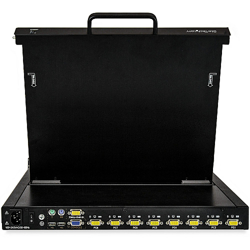 StarTech 8 Port Rackmount Kvm Console W/17in Lcd (RKCONS1708K)