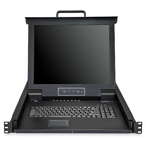 StarTech 8 Port Rackmount Kvm Console W/17in Lcd (RKCONS1708K)