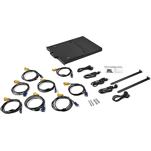 StarTech 8 Port Rackmount Kvm Console W/17in Lcd (RKCONS1708K)
