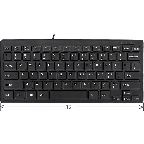 Adesso Slimtouch Mini Usb Keyboard (AKB111UB)