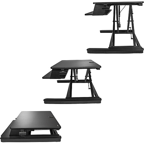 StarTech Ergonomic Sit Stand Desk Converter Large (ARMSTSLG)